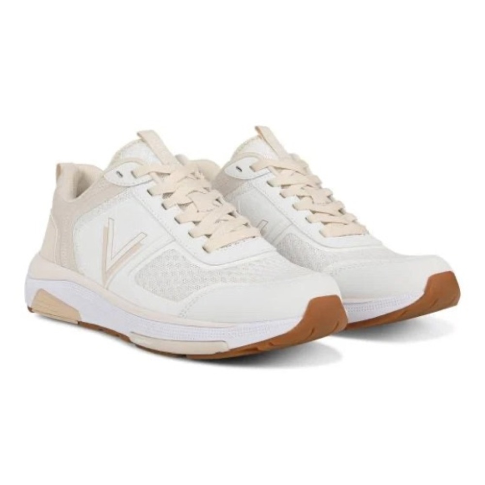VIONIC WALK STRIDER SNEAKERS IN CREAM WHITE 9 - Picture 2 of 10